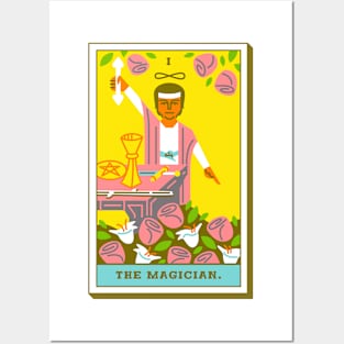 I - The Magician - Tarot Card Posters and Art